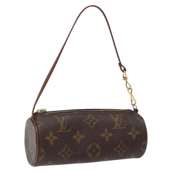 LOUIS VUITTON Monogram Papillon Pouch LV Auth - Picture 12 of 16